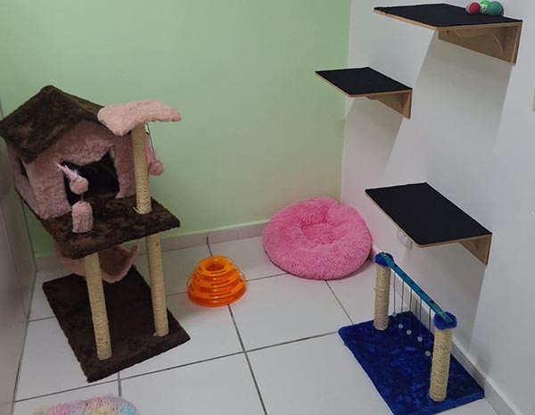 Suíte Vinny Hotel Gatinho Feliz